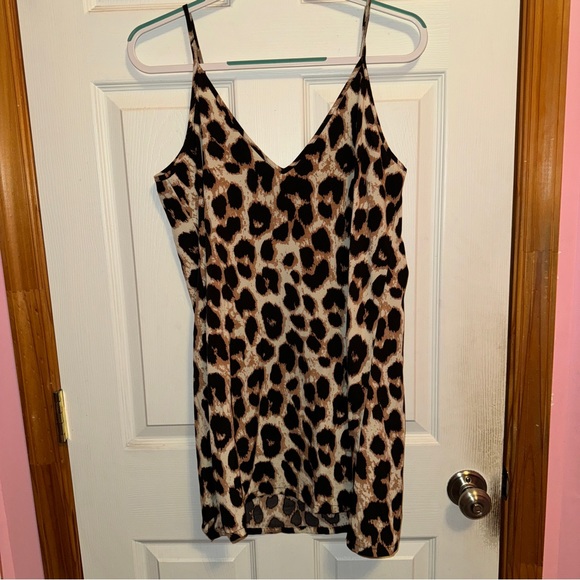 SHEIN Leopard Slip Dress - Picture 6 of 6